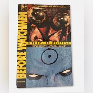 New DC Comics Before Watchmen Nite Owl Dr. Manhattan hardcover book